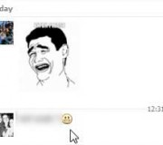 Smiley chat Facebook