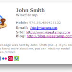 Signature email