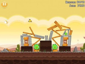 Angry Birds application
