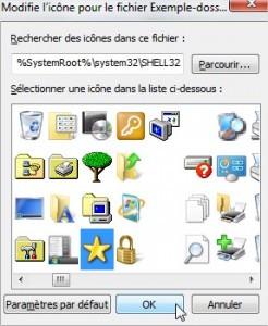 Icone dossier Windows