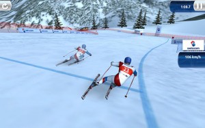 Jeu ski Iphone