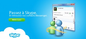 MSN Messenger vers Skype