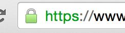 HTTPS dans le navigateur